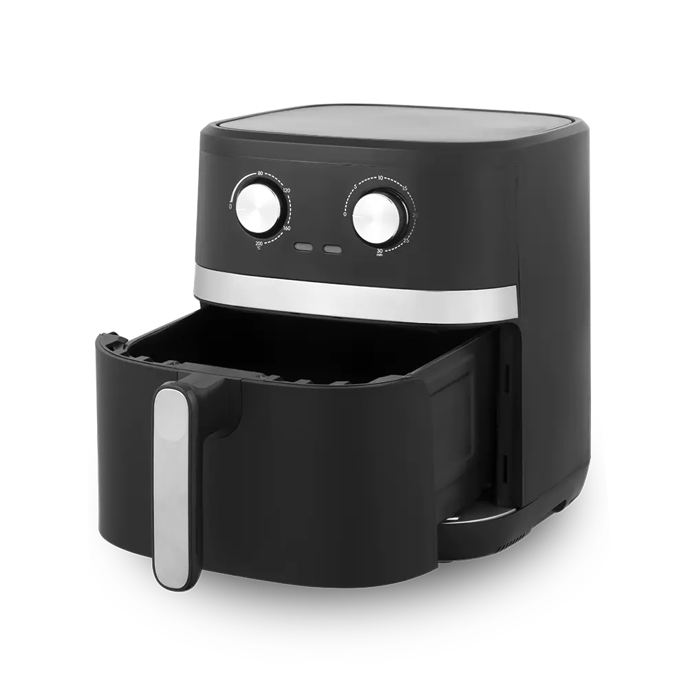 Fryer Aeir Meicniúil Dual Knob